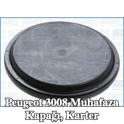 AJUSA Muhafaza kapağı, karter — Peugeot 3008