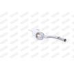 WALKER Orta susturucu 1110mm, montaj parçaları olmadan — Volkswagen Touran (8)