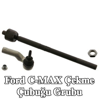 FEBI BILSTEIN Rot kolu grubu Ön Aks Sağ, kilit somunu ile — Ford C-max