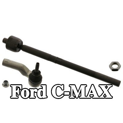 FEBI BILSTEIN مجموعة قضيب التوجيه للمحور الأمامي الأيمن, مع صامولة قفل — Ford C-max