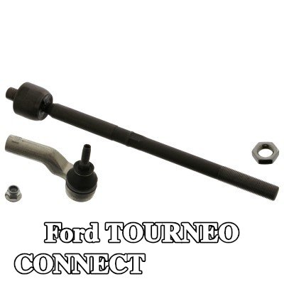FEBI BILSTEIN مجموعة قضيب التوجيه للمحور الأمامي الأيمن, مع صامولة قفل — Ford Tourneo Connect