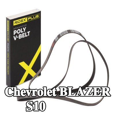 RIDEX PLUS حزام سيربنتين 2415mm, Number of ribs: 6 — Chevrolet Blazer S10