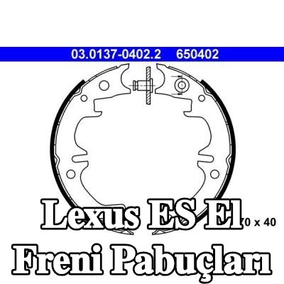ATE El freni pabuçları — Lexus Es