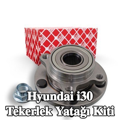 FEBI BILSTEIN Sol ön aks tekerlek yatağı kiti, Ön Aks Sağ, Tekerlek göbeğine entegre tekerlek yatağı, tekerlek göbeği ile — 2012 Hyundai i30