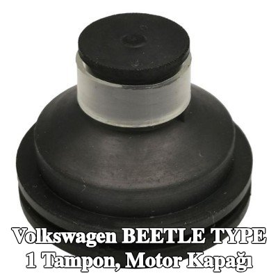 PLANET TECH Tampon, motor kapağı — Volkswagen Beetle Type 1