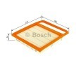 BOSCH Hava filtresi — Mercedes-Benz Sl (3)