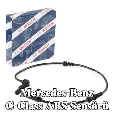 BOSCH ABS sensörü Ön Aks, kablo ile — Mercedes-Benz C-Class