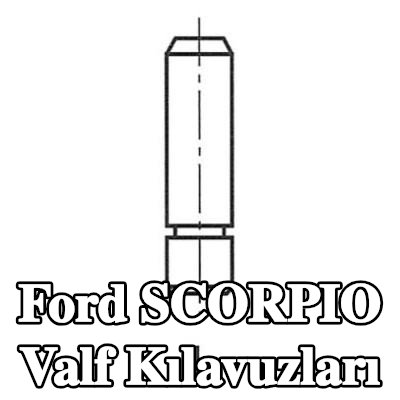 FRECCIA Valf Kılavuzları — Ford Scorpio