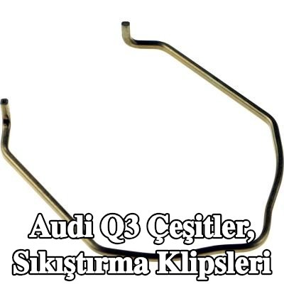 GATES Çeşitler, sıkıştırma klipsleri — Audi Q3