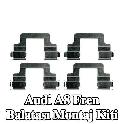 BOSCH Fren balatası montaj kiti — Audi A8