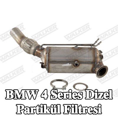 WALKER Montaj parçaları ile birlikte dizel partikül filtresi — BMW 4 Series
