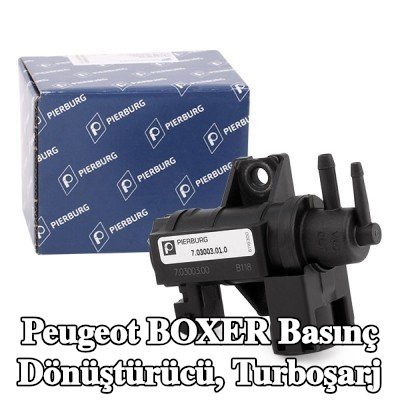 PIERBURG Basınç dönüştürücü, turboşarj — Peugeot Boxer