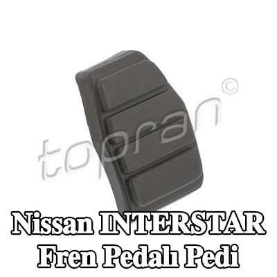 TOPRAN Fren pedalı pedi Kauçuk pedal pedi — Nissan Interstar