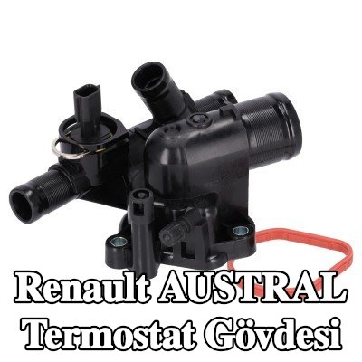 FEBI BILSTEIN Conta/sızdırmazlık elemanı ile termostat muhafazası, sensörlü, termostatlı — Renault Austral
