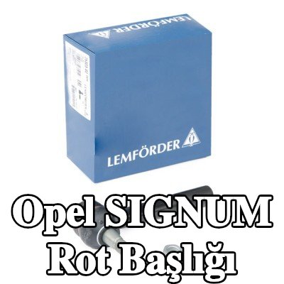 LEMFÖRDER Rot kolu ucu Ön Aks Sol, dış, sabitleme malzemesi ile — Opel Signum
