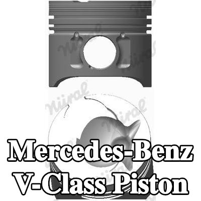 NÜRAL Soğutma kanallı piston, piston segman taşıyıcısı ile — 1997 Mercedes-Benz V-Class