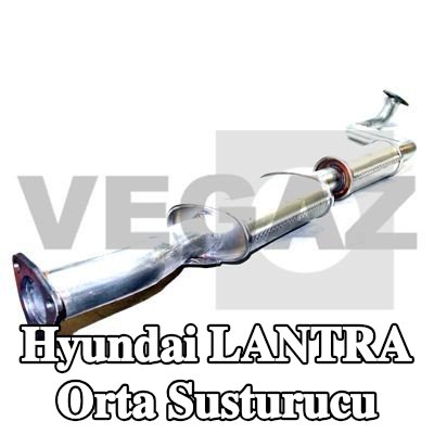 VEGAZ Orta susturucu 1900mm — Hyundai Lantra
