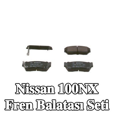 BOSCH Fren balatası seti 16, 5mm, gıcırtı önleyici plaka ile — 1990 Nissan 100nx