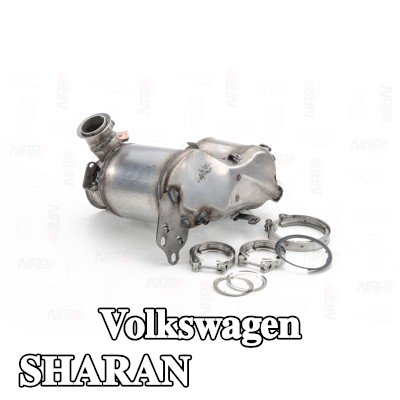 NAP carparts مرشح جسيمات الديزل مع مواد التثبيت/التركيب — Volkswagen Sharan