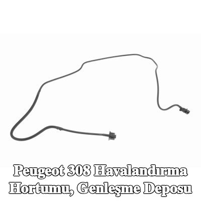 VAICO Havalandırma hortumu, genleşme deposu — Peugeot 308
