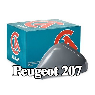 ALKAR غطاء مرآة الجناح — Peugeot 207