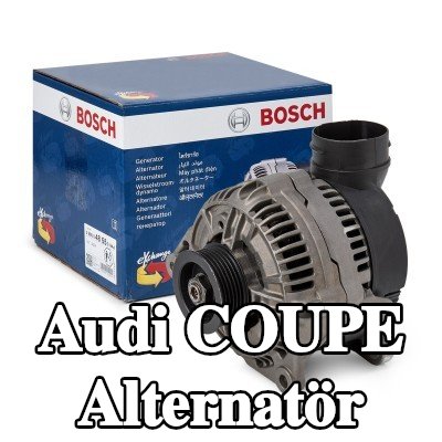 BOSCH Alternatör 120A — Audi Coupe