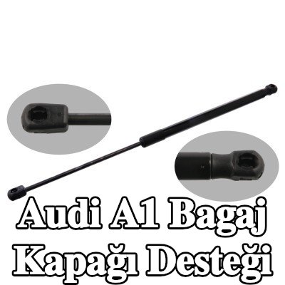FEBI BILSTEIN Bagaj kapağı amortisörü (Her iki taraf), 536mm — 2012 Audi A1