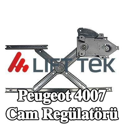 LIFT-TEK Cam regülatörü Sağ Ön, Elektrikli, elektrik motoru olmadan — Peugeot 4007