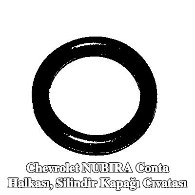 ELRING Conta halkası, silindir kapağı cıvatası — Chevrolet Nubira