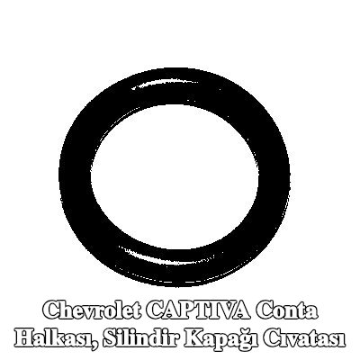 ELRING Conta halkası, silindir kapağı cıvatası — Chevrolet Captiva