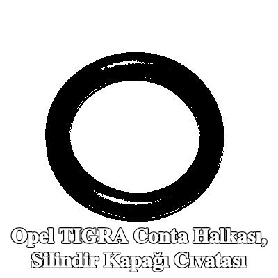 ELRING Conta halkası, silindir kapağı cıvatası — Opel Tigra
