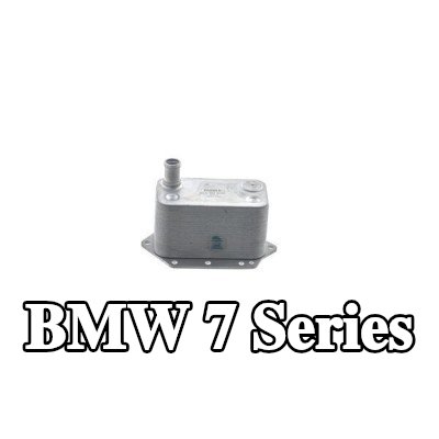 MAHLE مبرد زيت المحرك مع الحشوات/الأختام, بدون غطاء فلتر الزيت — 2002 BMW 7 Series