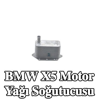 MAHLE Conta/sızdırmazlık elemanları ile motor yağı soğutucusu, yağ filtresi muhafazası olmadan — 2012 BMW X5
