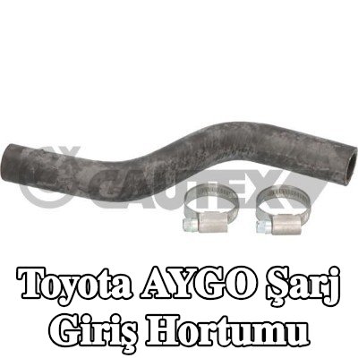 CAUTEX Şarj cihazı emme hortumu Ön Aks — Toyota Aygo