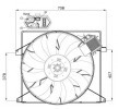 NRF Fan, radyatör 530mm, Fırçasız Motor, radyatör fan kapağı, kontrol ünitesi ile — 2000 Mercedes-Benz ML-Class (7)