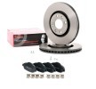 BREMBO Fren diskleri ve balataları seti Prime, içten havalandırmalı — 2012 Peugeot 308 (1)