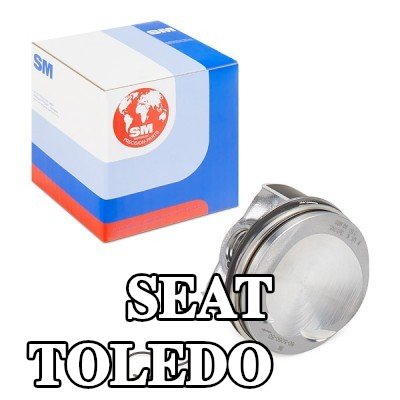 IPSA مكبس مزود بحلقات مكبس, مع حامل حلقة المكبس — 2008 SEAT Toledo