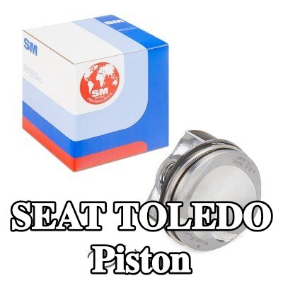 IPSA Piston segmanlı piston, piston segman taşıyıcısı ile — 2008 SEAT Toledo