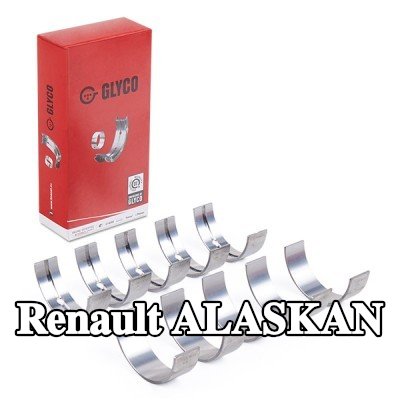GLYCO محمل العمود المرفقي من سبائك الألومنيوم على قاعدة فولاذية — Renault Alaskan