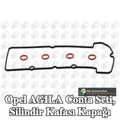 BGA Conta seti, silindir kafası kapağı — Opel Agila