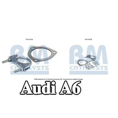 BM CATALYSTS طقم التثبيت، مرشح السخام — 2004 Audi A6