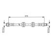 BOSCH Fren hortumu 575mm — Mercedes-Benz R-Class (10)