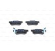 BOSCH Fren balatası seti 12, 8mm, montaj kılavuzu ile — Honda Concerto (5)