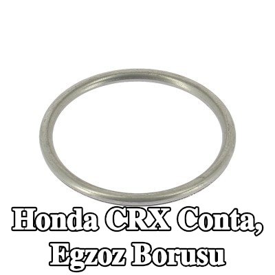 WALKER Conta, egzoz borusu Merkez, Ön, Arka — Honda Crx