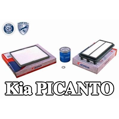 ACKOJA مجموعة الفلاتر — 2011 Kia Picanto