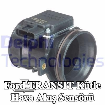DELPHI Kütle hava akış sensörü 12V — 2001 Ford Transit