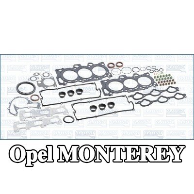 AJUSA مجموعة حشيات كاملة, محرك مزود بحشية رأس الأسطوانة, مع أختام ساق الصمام — Opel Monterey