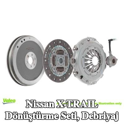 VALEO Dönüştürme Seti, debriyaj — Nissan X-trail