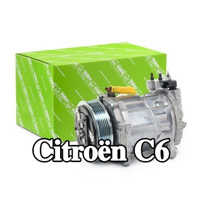 VALEO ضاغط تكييف الهواء مع زيت ضاغط PAG — 2005 Citroën C6