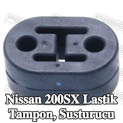 FEBEST Lastik tampon, susturucu — Nissan 200sx